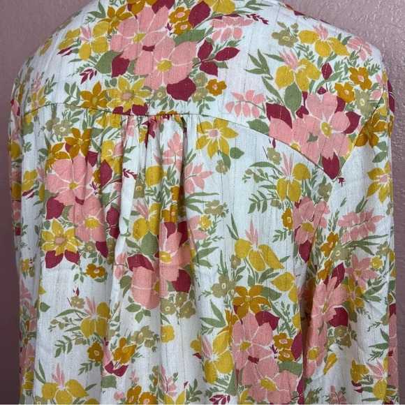 Joie Floral Blouse - Picture 8 of 11